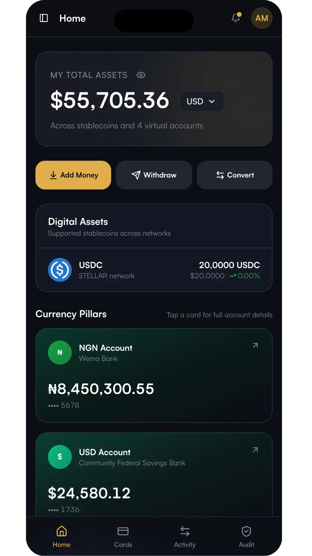 Pila mobile app